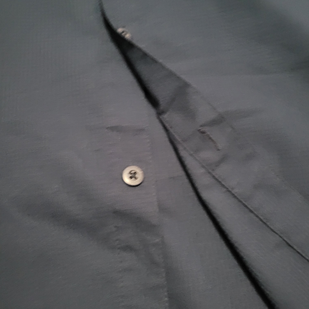 Mens Navy and Gray Button-Up Shirts XL Bundle Lot - Picture 8 of 12